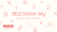 Vegetarian Day Sale Facebook Event Cover