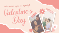 Scrapbook Valentines Greeting Animation
