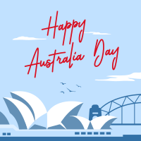 Happy Australia Day Instagram Post