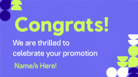 Congratulatory Promotion Corporate Facebook Event Cover