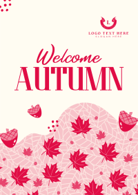 Autumn Season Greeting Poster