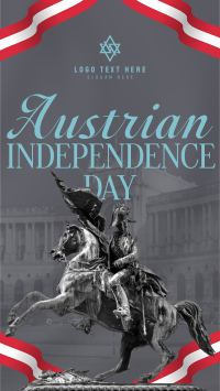 Elegant Austrian Independence Instagram Reel