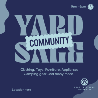 Yard Community Sale Instagram Post Design