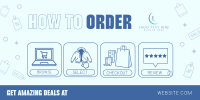 Simple Ordering Guide Twitter Post