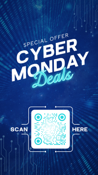 Cyber Monday Deals Facebook Story Design