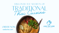 Thai Food Cuisine Animation