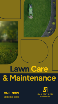 Lawn Care & Maintenance Instagram Story