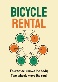 Bicycle Rental Flyer