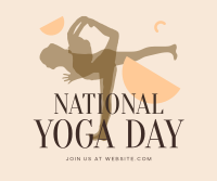 National Yoga Day Facebook Post