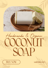 Organic Coconut Soap Flyer