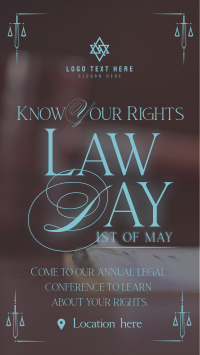 Law Day Greeting Instagram Reel