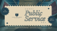 Modern Nostalgia Public Service Day Animation