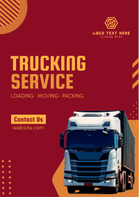 Logistics Flyer example 3