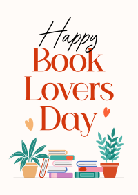 Book Lovers Celebration Flyer