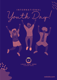 Jumping Youth Poster