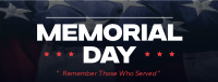 Honoring Those Who Served Facebook Cover