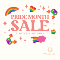 Pride Day Flash Sale Instagram Post
