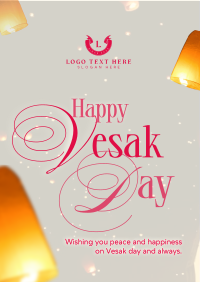 Lantern Vesak Day Flyer