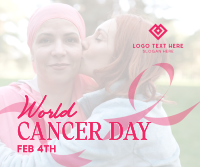 Cancer Day Support Facebook Post