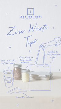 Zero Waste Tips Instagram Reel Image Preview