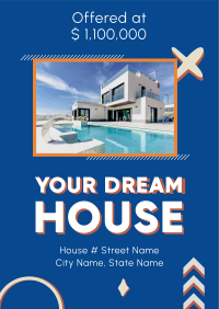 Stay Dream House Flyer Design