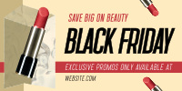 Black Friday Beauty Sale Twitter Post