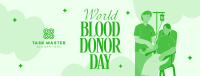 Blood Donors Facebook Cover Image Preview