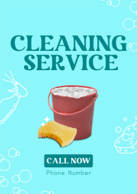 Professional Cleaning Poster