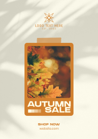 Picture Autumn Sale Poster