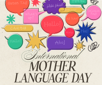 Modern Nostalgia International Mother Language Day Facebook Post