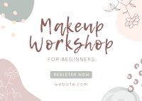 Makeup Workshop Postcard