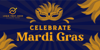 Celebrate Mardi Gras Twitter Post