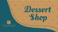 Dessert Shop Facebook Event Cover