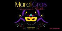 Mardi Gras Carnival Night Twitter Post