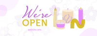 Fancy Candles Facebook Cover Image Preview