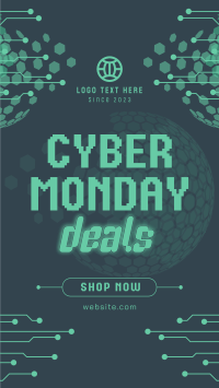 Cyber Monday Tech Instagram Reel Image Preview