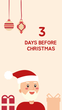 Santa Christmas Countdown Facebook Story