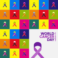 Cancer Day Pop Art Instagram Post