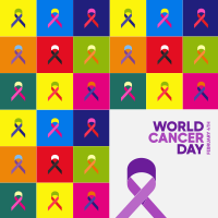 Cancer Day Pop Art Instagram Post Image Preview