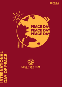 International Day Of Peace Flyer