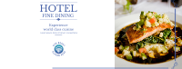 Hotel Fine Dining Facebook Cover Image Preview