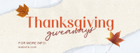 Ripped Thanksgiving Gifts Facebook Cover Image Preview