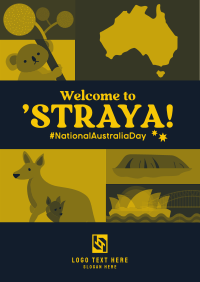 Modern Australia Day  Flyer