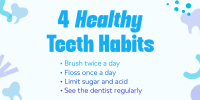 Dental Health Tips for Kids Twitter Post