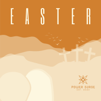 Easter Resurrection  Linkedin Post Image Preview