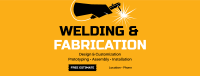 Fabrication Service Facebook Cover Image Preview