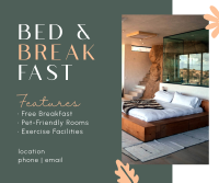 Bed & Breakfast Facebook Post