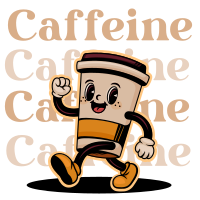 Coffee Tea Caffeine  T-shirt Image Preview