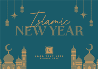 Islamic Celebration Postcard