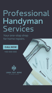 Handyman Home Repairs Instagram Reel Image Preview